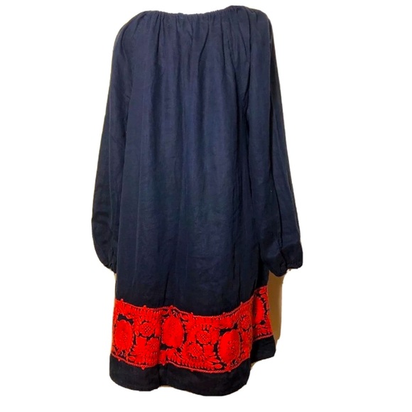 J Crew Linen Tunic Top - Picture 5 of 8